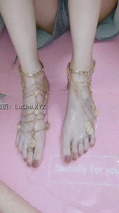 透明高跟鞋粉嫩极品玉足模拟足交（15） #足控 #模拟足交