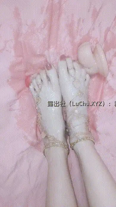 透明高跟鞋粉嫩极品玉足模拟足交(17) #足控 #模拟足交